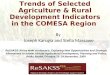 Trends of Selected Agriculture & Rural Development Indicators in the COMESA Region