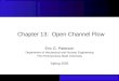 Chapter 13:  Open Channel Flow
