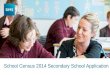 School Census 2014 Secondary School Application