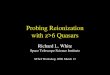Probing Reionization with z>6 Quasars