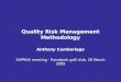 Quality Risk Management Methodology