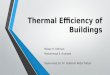 Thermal Efficiency of Buildings