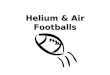 Helium & Air Footballs