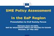 SME Policy Assessment  in the EaP Region