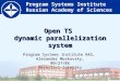Open TS  dynamic parallelization system