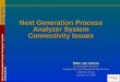 Next Generation Process Analyzer System Connectivity Issues