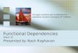 Functional Dependencies (Part 3)