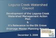 Laguna Creek Watershed Council