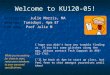 Welcome to KU120-05!