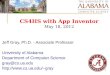 CS4HS with App Inventor May 18, 2012