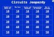 Circuits Jeopardy