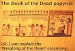 The Book of the Dead papyrus