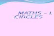 MATHS – IX CIRCLES