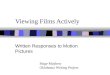 Viewing Films Actively
