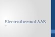 Electrothermal AAS