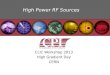 High Power RF Sources