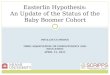 Easterlin  Hypothesis: An Update of the Status of the Baby Boomer Cohort