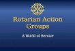 Rotarian Action Groups