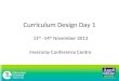 Curriculum Design Day 1