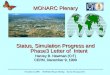 MONARC Plenary Status, Simulation Progress and Phase3 Letter of  Intent Harvey B. Newman (CIT)