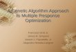 A Genetic Algorithm Approach to Multiple Response Optimization