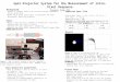 Spot-Projector System for the Measurement of Intra-Pixel Response Young Sam YU