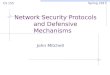 Network Security Protocols and Defensive Mechanisms  