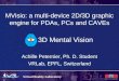 MVisio: a multi-device 2D/3D graphic engine for PDAs, PCs and CAVEs