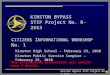 KINSTON BYPASS STIP Project No. R-2553