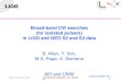 Broad-band CW searches (for isolated pulsars) in LIGO and GEO S2 and S3 data