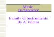 Music  JEOPARDY Family of Instruments By A. Vilcins