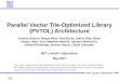 Parallel Vector Tile-Optimized Library (PVTOL) Architecture
