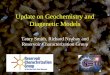 Update on Geochemistry and Diagenetic Models