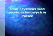 Stan czystości wód powierzchniowych w Polsce