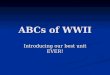 ABCs of WWII