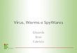 Virus, Worms e SpyWares