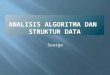 Analisis Algoritma dan Struktur  Data