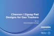 Chevron / Zigzag Pad Designs for Gas Trackers