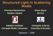 Structured Light in Scattering Media