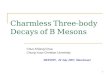 Charmless Three-body Decays of B Mesons