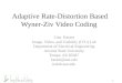 Adaptive Rate-Distortion Based Wyner-Ziv Video Coding