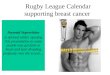 Rugby League Calendar supporting breast cancer