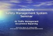 ICAO/ASPA  Safety Management System Seminar
