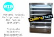 Putting Natural Refrigerants in the Public Spotlight Fionnuala Walravens