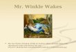 Mr. Winkle Wakes