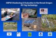 ODFW Monitoring & Evaluation in Northeast Oregon PIT Tag Technology