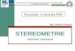 STEREOMETRIE metrické vlastnosti