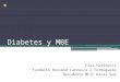 Diabetes y MBE
