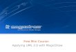 Free Mini Course:   Applying UML 2.0 with MagicDraw