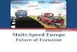 Multi - Speed Europe Future  of  Eurozone